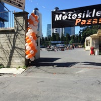 Photo taken at Zincirlikuyu Karting Park by Ömer Faruk K. on 6/14/2015