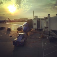 Photo taken at Gate A9 by Aaron K. on 7/20/2016