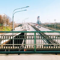 Photo taken at Мост Сиверса by Александр П. on 3/21/2014