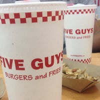 Photo taken at Five Guys by J. A. on 5/11/2014