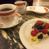 Photo taken at Antico Caffè Greco by Kate K. on 1/9/2015
