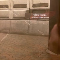 Photo taken at Federal Triangle Metro Station by George J. on 1/10/2020