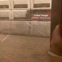 Photo taken at Federal Triangle Metro Station by George J. on 1/8/2020