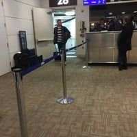 Photo taken at Gate C28 by George J. on 2/13/2018