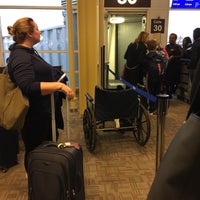 Photo taken at Gate C30 by George J. on 2/16/2018