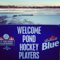 Photo taken at U.S. Pond Hockey Championship by Will O. on 1/28/2016