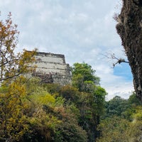 Photo taken at La Pirámide del Tepozteco by Denisse R. on 1/7/2024