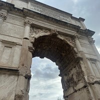 Photo taken at Arch of Titus by Iro T. on 1/5/2024