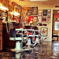 Photo taken at The Proper Barber Shop by Stephen R. on 4/18/2014