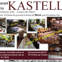 Photo taken at Restaurant Kastell by Restaurant Kastell on 1/13/2014