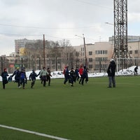 Photo taken at Верхнее поле Центрального стадиона by Эльвира С. on 4/4/2014
