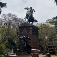 Photo taken at Plaza República de Chile by Paulo F. on 11/6/2019