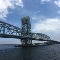 Photo taken at Marine Parkway - Gil Hodges Memorial Bridge by Manuel B. on 7/1/2017