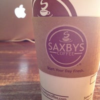 Photo taken at Saxbys Coffee by John F. on 8/24/2013