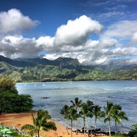Photo taken at The St. Regis Princeville Resort by Andy K. on 6/15/2013