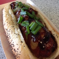 Photo taken at Hotdog-Opolis by Burger B. on 2/28/2014