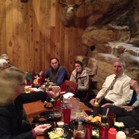 Photo taken at Hole in the Wall BBQ - Springfield by Christy A. on 2/14/2014