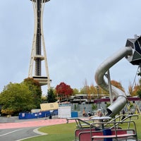 Photo taken at Seattle Center Playground by Renata R. on 10/13/2021