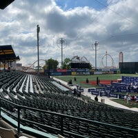 Photo taken at MCU Park Party Deck by Sage on 7/4/2021