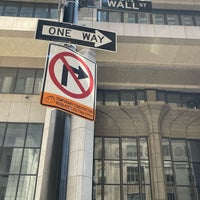 Photo taken at Wall Street Public Courtyard by Pouneh on 7/3/2022