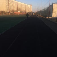 Photo taken at Стадион школы №73 by Чебупеля &amp;. on 3/24/2017