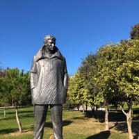 Photo taken at Deniz Gezmiş Parkı by Selin on 10/30/2022