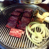 3/2/2014 tarihinde Maria P.ziyaretçi tarafından Hanok Korean Grill &amp;amp; BBQ'de çekilen fotoğraf