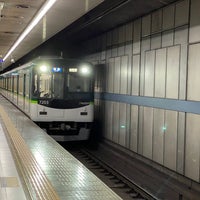 Photo taken at Jingu-marutamachi Station (KH41) by itatas i. on 12/11/2020