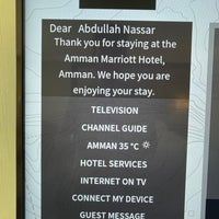 รูปภาพถ่ายที่ Amman Marriott Hotel โดย Abdullah เมื่อ 8/8/2022