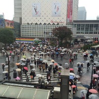 Photo taken at Shibuya Crossing by Hj K. on 11/8/2015