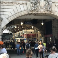 Photo taken at London Victoria Railway Station (VIC) by Deserialization on 4/21/2018