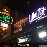 Photo taken at why not kitchen + bar by İhsan A. on 11/11/2017