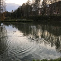 Photo taken at Озеро в парке Кольцово by Костя К. on 9/18/2017