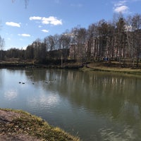 Photo taken at Озеро в парке Кольцово by Костя К. on 10/12/2017