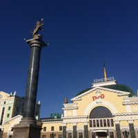 Photo taken at Привокзальная площадь by Костя К. on 8/30/2015