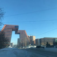 Photo taken at Академпарк by Костя К. on 12/29/2018