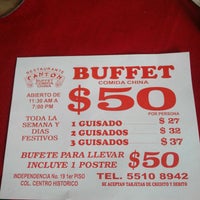Buffet Cantón