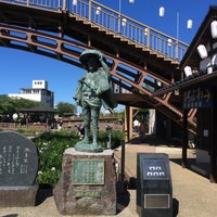 潮来の伊太郎像 Escultura Ao Ar Livre Em 潮来市 潮来の伊太郎像 Escultura Ao Ar Livre Em 潮来市