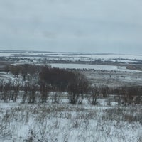 Photo taken at река Миус by Ekaterina A. on 1/27/2016