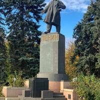 Photo taken at Памятник В. И. Ленину by Olga E. on 10/18/2020