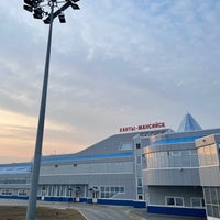 Photo taken at Khanty-Mansiysk International Airport (HMA) by Olga E. on 4/23/2021