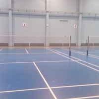 Photo taken at Bbc Badminton Court by Benz S. on 8/31/2014