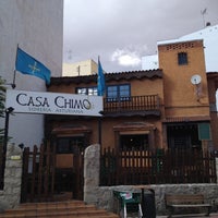 Photo taken at Casa Chimo Sidrería Asturiana by Ricardo L. on 9/29/2013