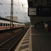 Photo taken at Koblenz Hauptbahnhof by @DerekFinke on 5/13/2013