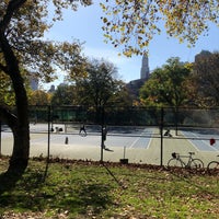 Photo taken at Fort Greene Park Tennis Courts by Flávio R. on 11/7/2020