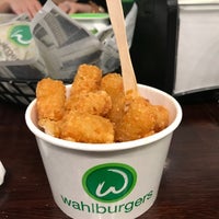 Photo taken at Wahlburgers by Moy H. on 10/1/2017