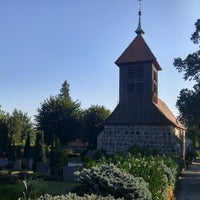 Photo taken at Dorfkirche Gatow by Sebastian R. on 9/18/2016
