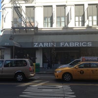 Photo taken at Zarin Fabrics by Ashley G. on 2/2/2013