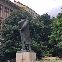 Photo taken at Franz Liszt square by Beril S. on 5/28/2019
