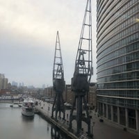 Photo taken at West India Quay DLR Station by Jo N. on 4/7/2018